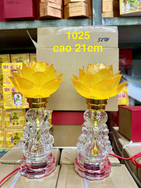 Đèn lưu ly 1025-21cm KNQ