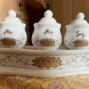 Án 3 nắp sen vàng đế cao PPT