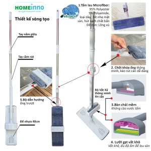 HOMEINNO_ Cây lau tự vắt (HI - 130)