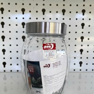 Hũ bầu thủy tinh nắp inox HMFG57X - 1200ML