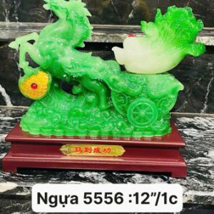 Ngựa xanh kéo bắp cải 5556-12" (28cm)